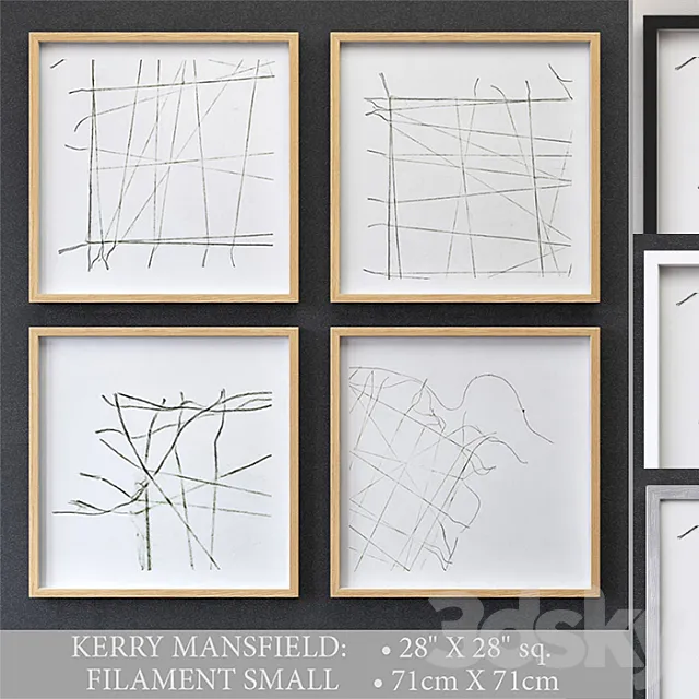 RH KERRY MANSFIELD FILAMENT SMALL 3D Model RH KERRY MANSFIELD FILAMENT SMALL 3D Model