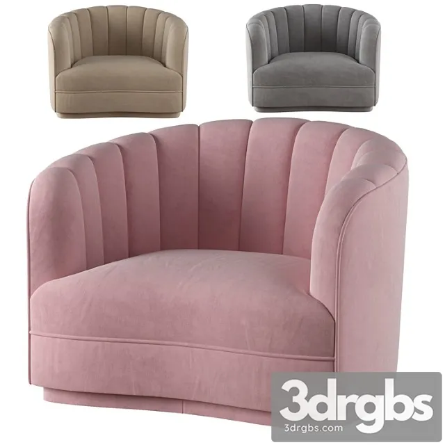 Rh lana velvet settee