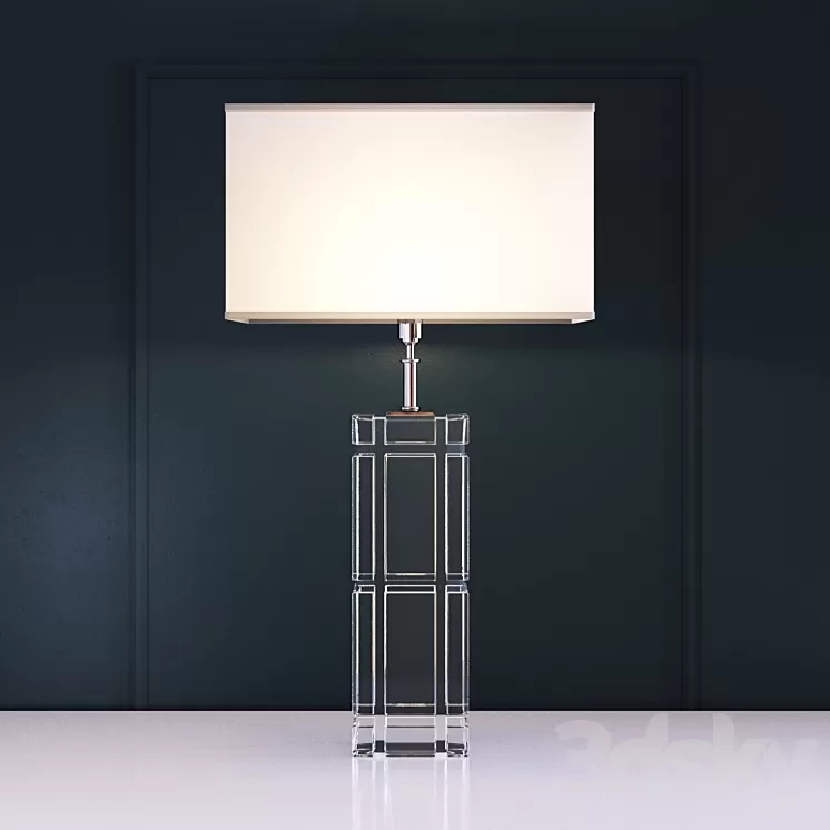 RH Lorring Table Lamp – Tall 3D Model RH Lorring Table Lamp – Tall 3D Model