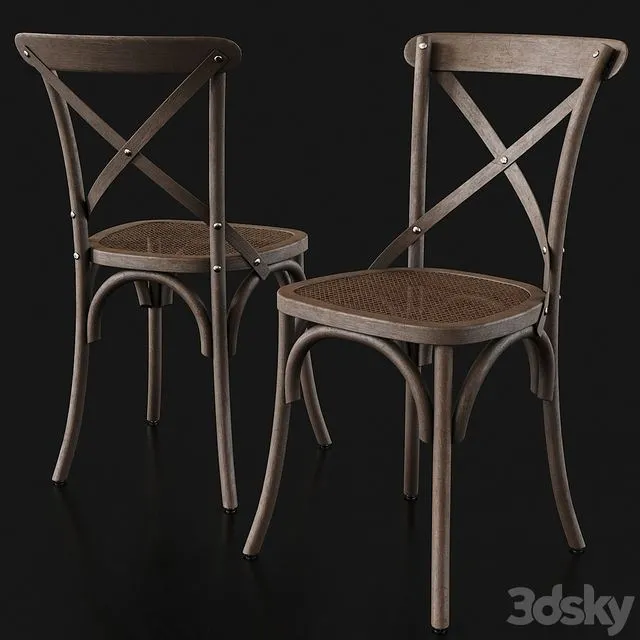 RH MADELEINE SIDE CHAIR 3D Model