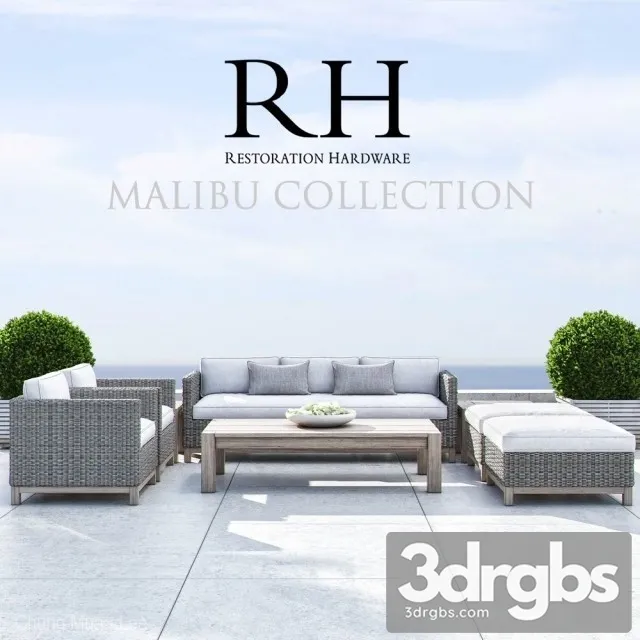 RH Malibu Collection 3D Model Download
