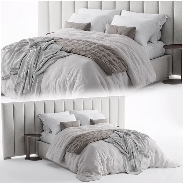 RH Modena (Queen Bed) 3D Model RH Modena (Queen Bed) 3D Model