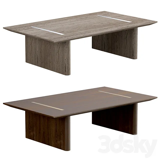 RH Modern Balmain coffee table 3D Model