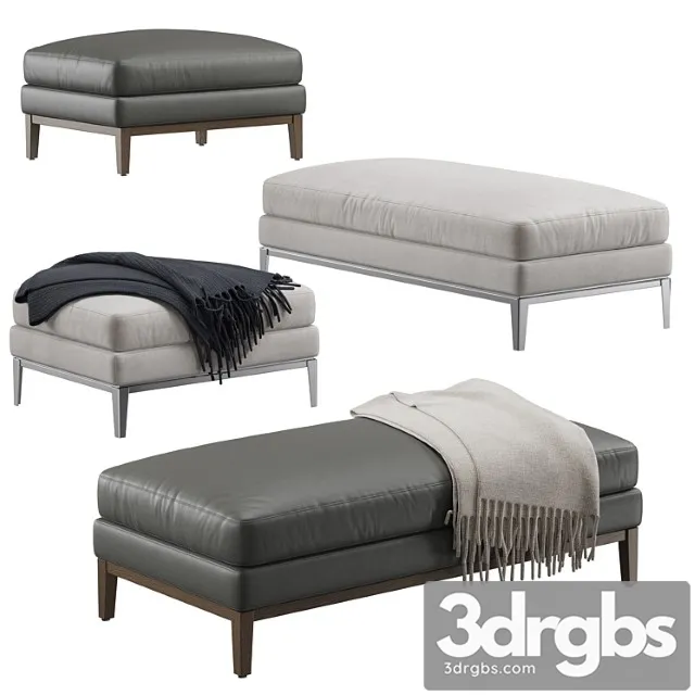 Rh modern – italia coffee ottoman pouf bench Rh modern – italia coffee ottoman pouf bench