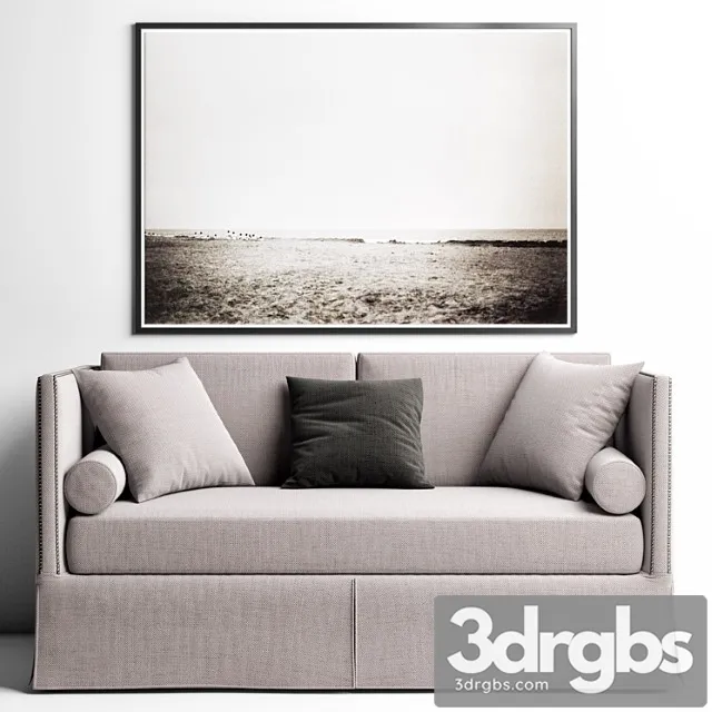 Rh morrison sofa 70-335 inch 2 3D Model Download