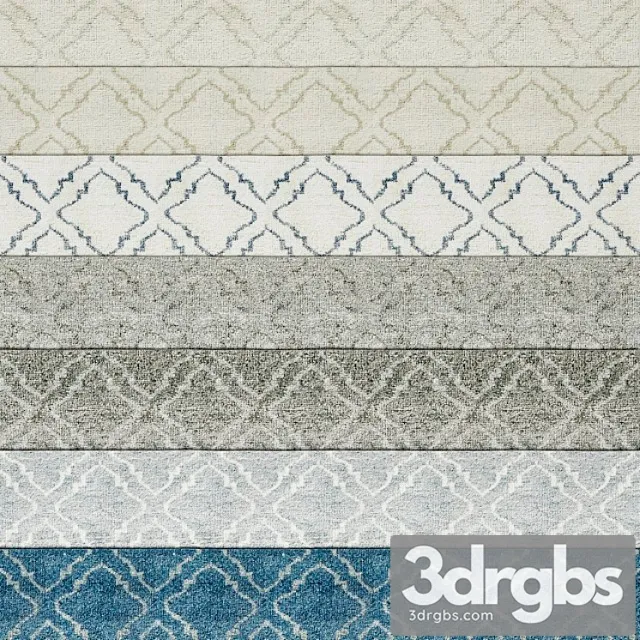 Rh Orla Rug 3D Model Download