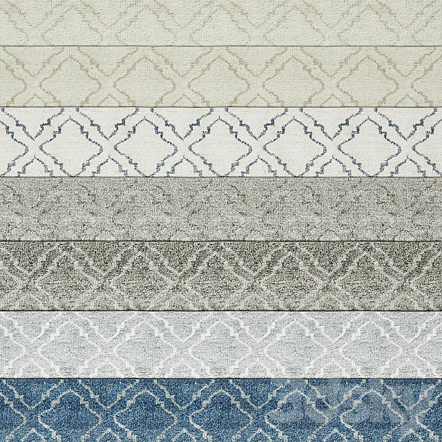 RH ORLA RUG 3D Model RH ORLA RUG 3D Model