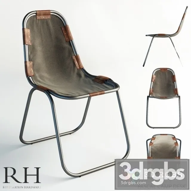 RH Pascal Cap Chair 3D Model Download RH Pascal Cap Chair 3D Model Download