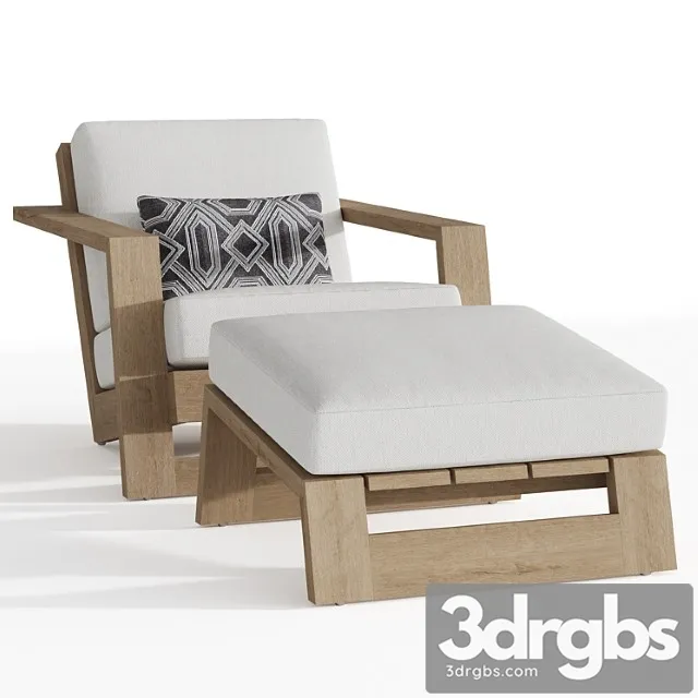 Rh reyes teak lounge chair Rh reyes teak lounge chair