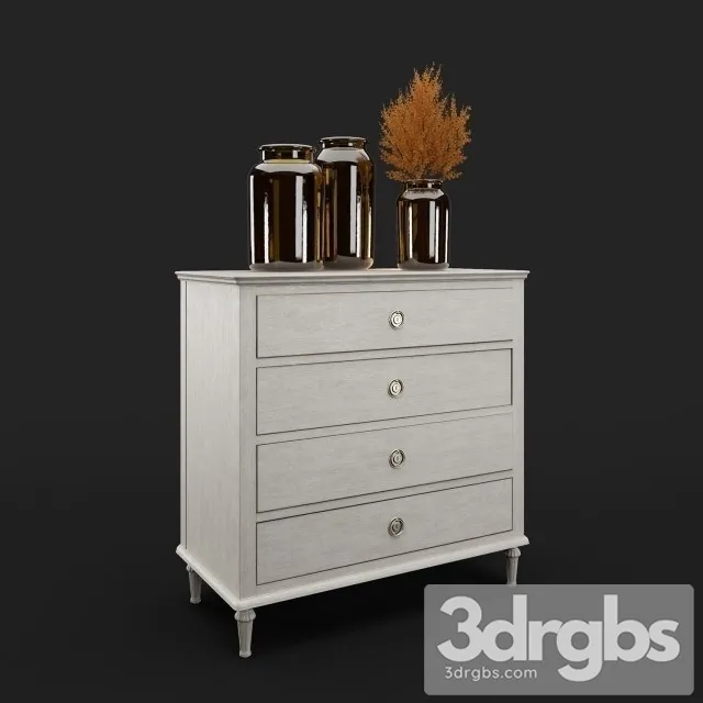 RH Sideboard 3D Model Download