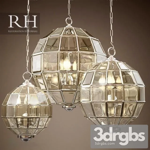 RH Street Gas Lamp Pendant 3D Model Download RH Street Gas Lamp Pendant 3D Model Download