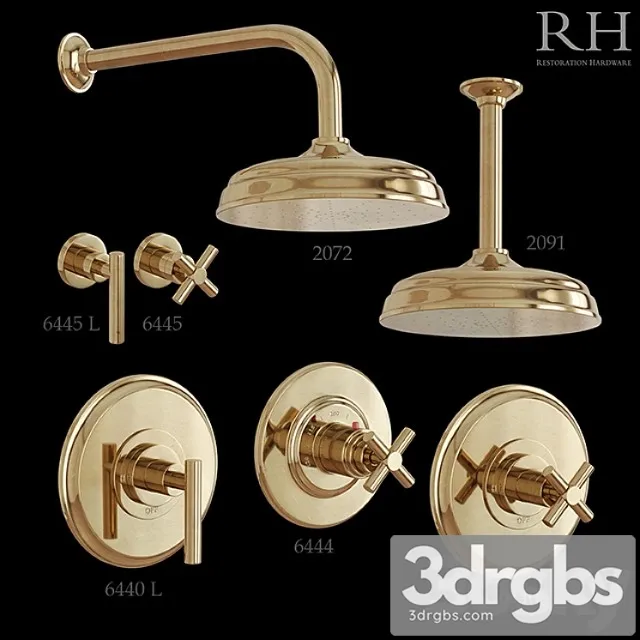 Rh Sutton Set 1 3D Model Download