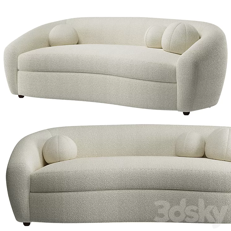 RH | SYLVAIN sofa 3D Model