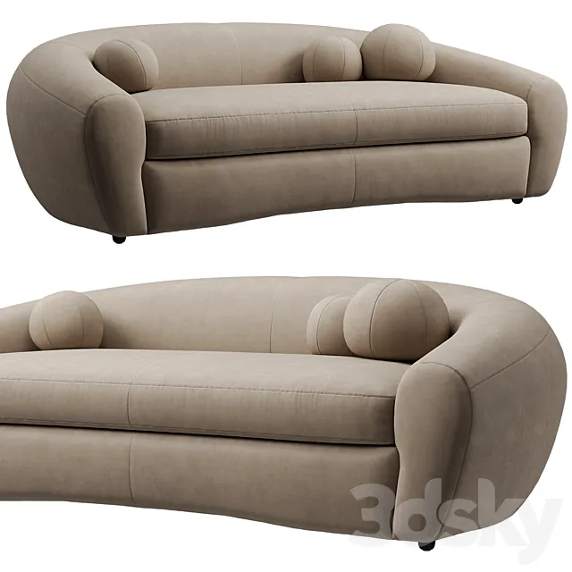 RH – Sylvain (Sofa leather) 3DModel