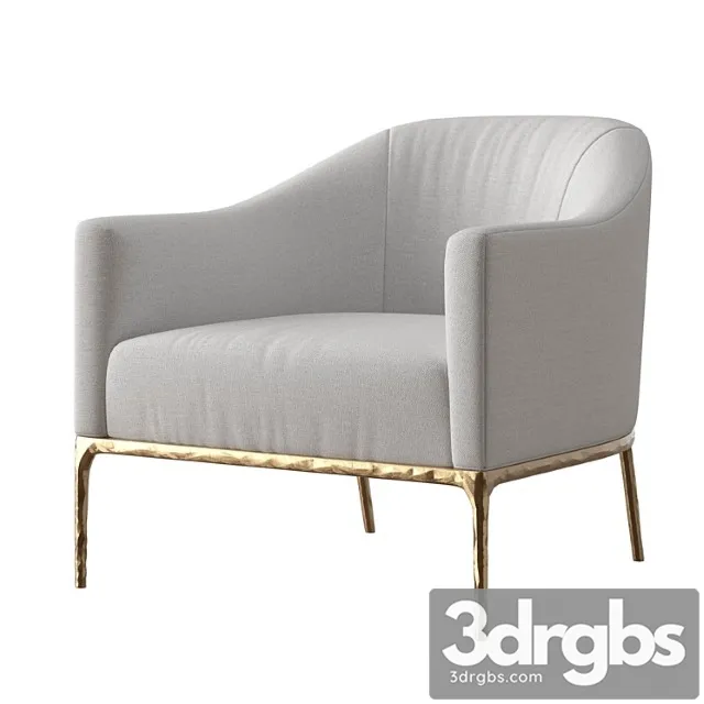 Rh thaddeus barrelback slope armchair Rh thaddeus barrelback slope armchair