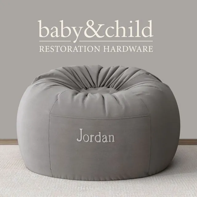 RH WASHED VELVET BEAN BAG COVER 3D Model RH WASHED VELVET BEAN BAG COVER 3D Model