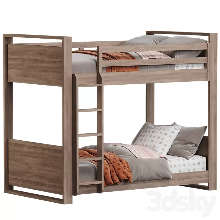 RH | Wyler Bunk Bed 3D Model Free Download RH | Wyler Bunk Bed 3D Model Free Download