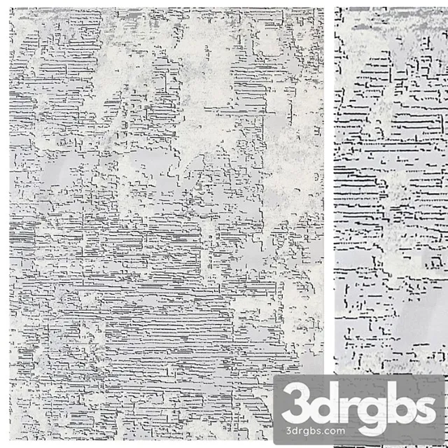 Rheeta Modern Rug 3D Model Download