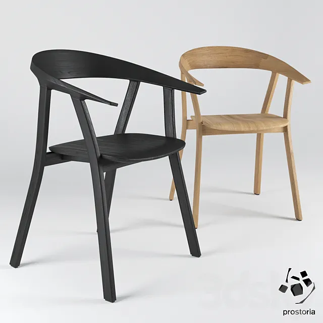 Rhomb chair by Prostoria 3DModel