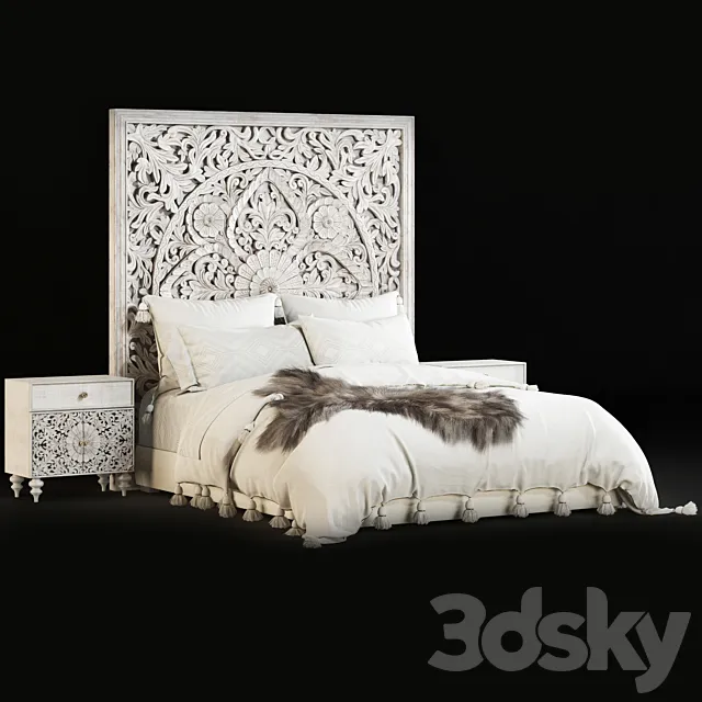RHTEEN BED 3D Model RHTEEN BED 3D Model