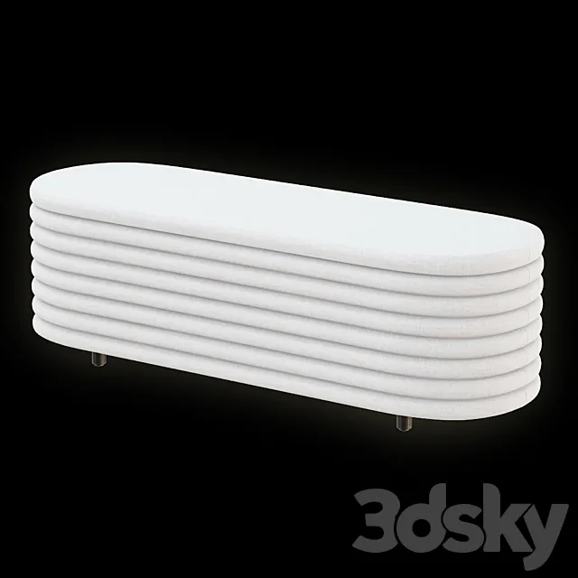 RIALTO STORAGE BENCH 3DModel RIALTO STORAGE BENCH 3DModel