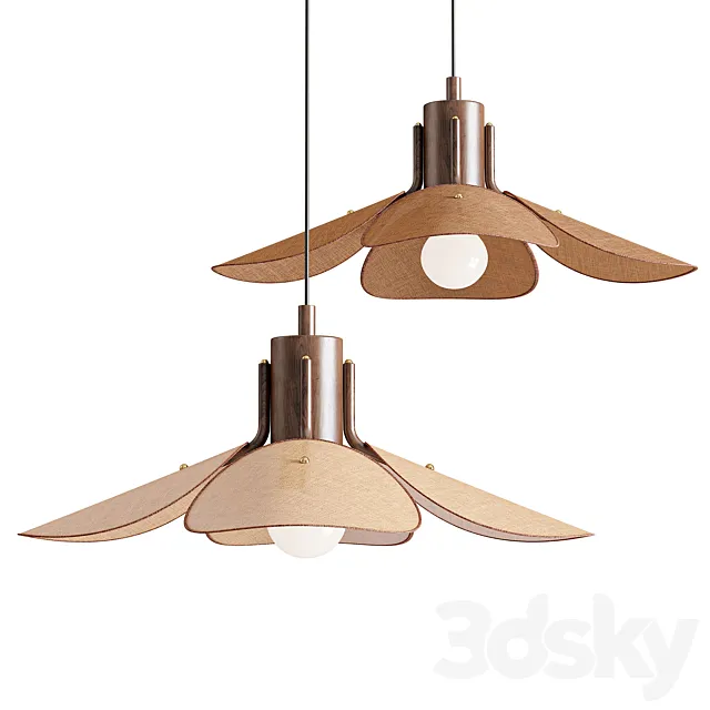 Riankh Pendant Lamp 3D Model