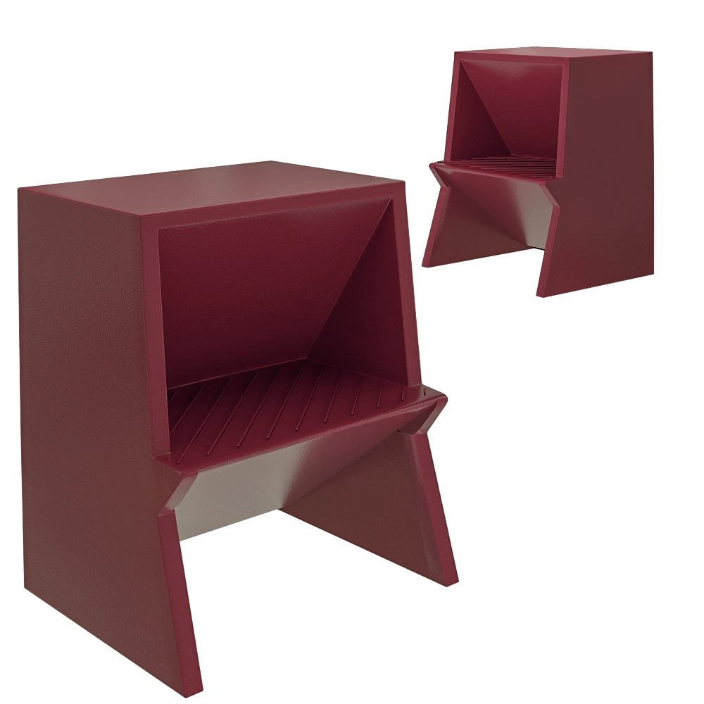 RICHARD LAMPERT – Stepstool MONO 3D Model RICHARD LAMPERT – Stepstool MONO 3D Model