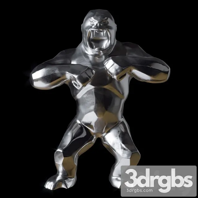 Richard orlinski wild kong 3D Model Download