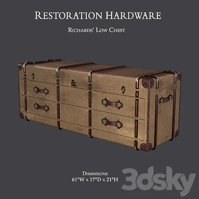 Richards ‘ Low Chest 3DModel