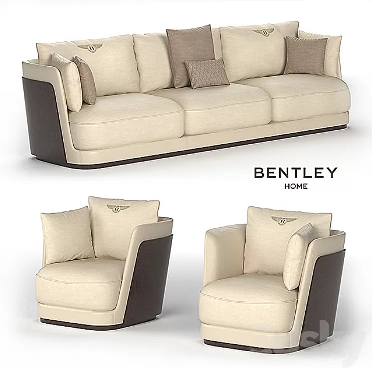 Richmond Sofa – Armchair Bentley Home 3D Model Free Download Richmond Sofa – Armchair Bentley Home 3D Model Free Download