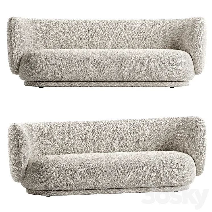 Rico ArmSofa Fermliving 3D Model Free Download Rico ArmSofa Fermliving 3D Model Free Download