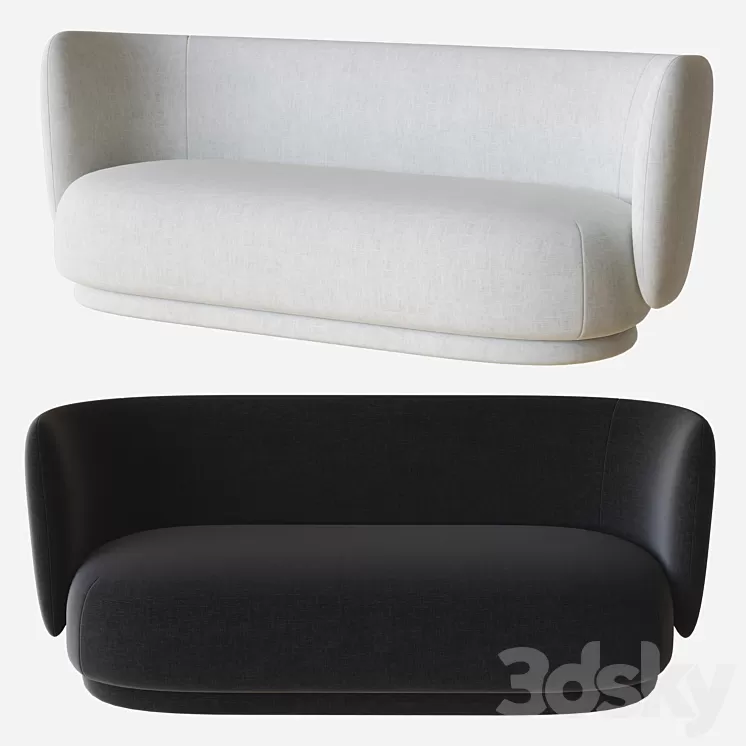 rico sofa ferm 3D Model rico sofa ferm 3D Model