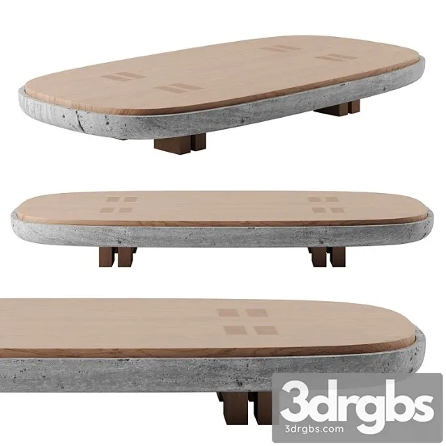 Rift Coffee Table Stone By Andy Kerstens 3D Model Download Rift Coffee Table Stone By Andy Kerstens 3D Model Download