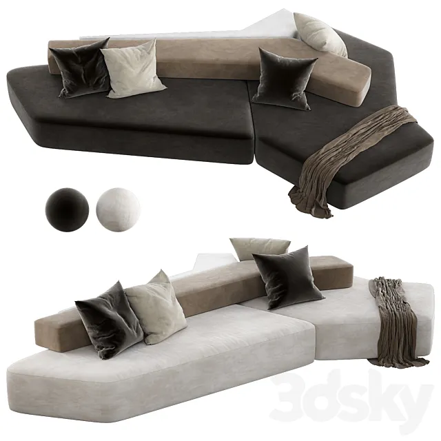Rift Sofa 3DModel Rift Sofa 3DModel
