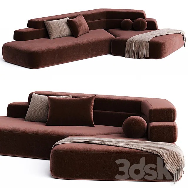 RIFT Sofa By Moroso 3DModel RIFT Sofa By Moroso 3DModel