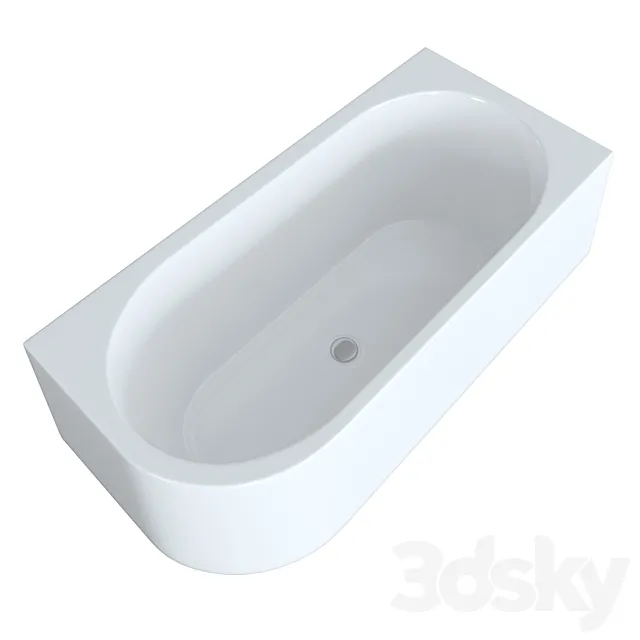 RIHO bath DESIRE CORNER 3DModel RIHO bath DESIRE CORNER 3DModel