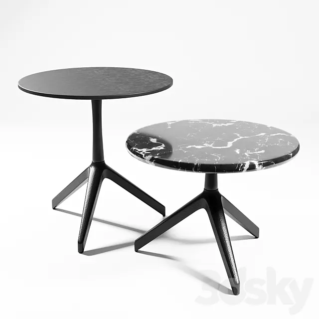 Rik Salon table by Röthlisberger Kollektion 3DModel Rik Salon table by Röthlisberger Kollektion 3DModel