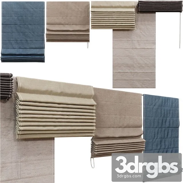 Rim Curtain Set 3D Model Download