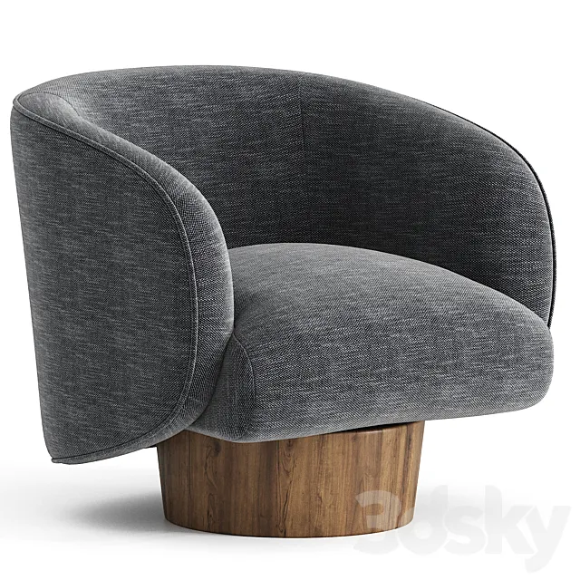 Rima Swivel Chair 3DModel Rima Swivel Chair 3DModel