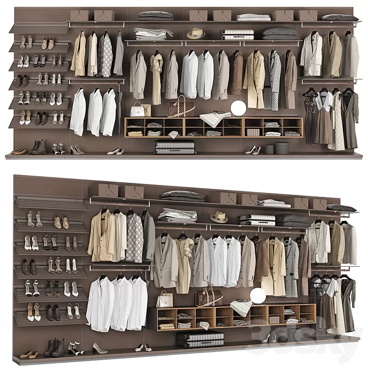 Rimadesio Abacus Walk-in Closet 3 3D Model Free Download Rimadesio Abacus Walk-in Closet 3 3D Model Free Download