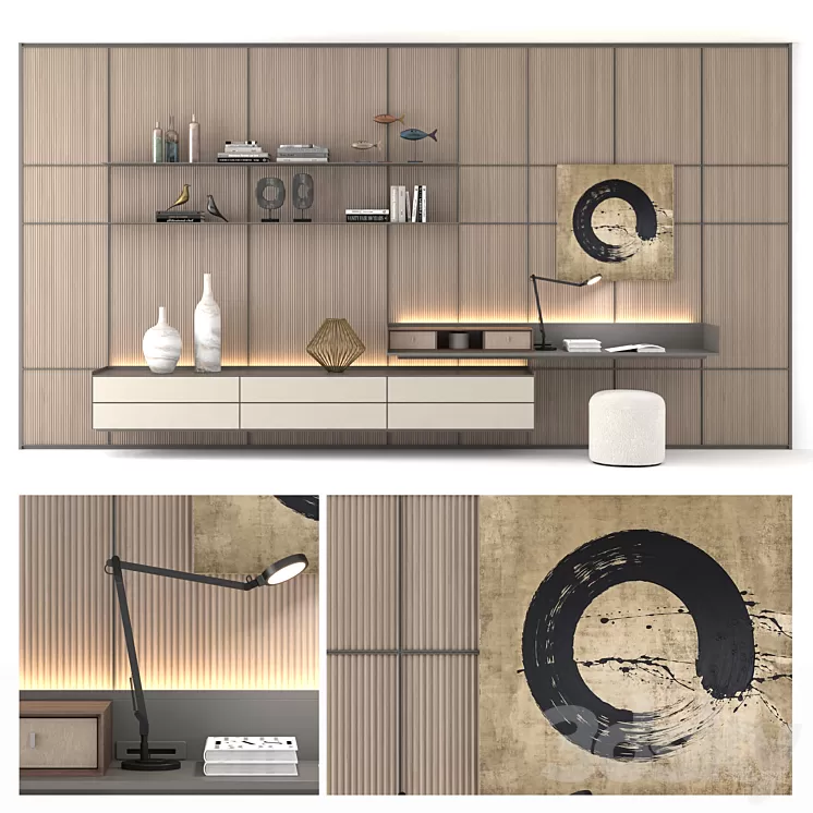 Rimadesio Self plan set 3D Model Rimadesio Self plan set 3D Model