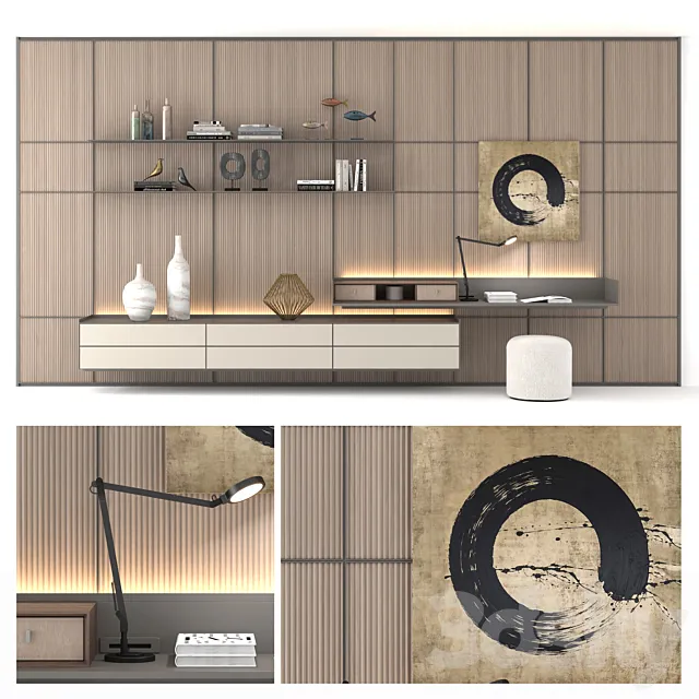 Rimadesio Self plan set 3DModel Rimadesio Self plan set 3DModel