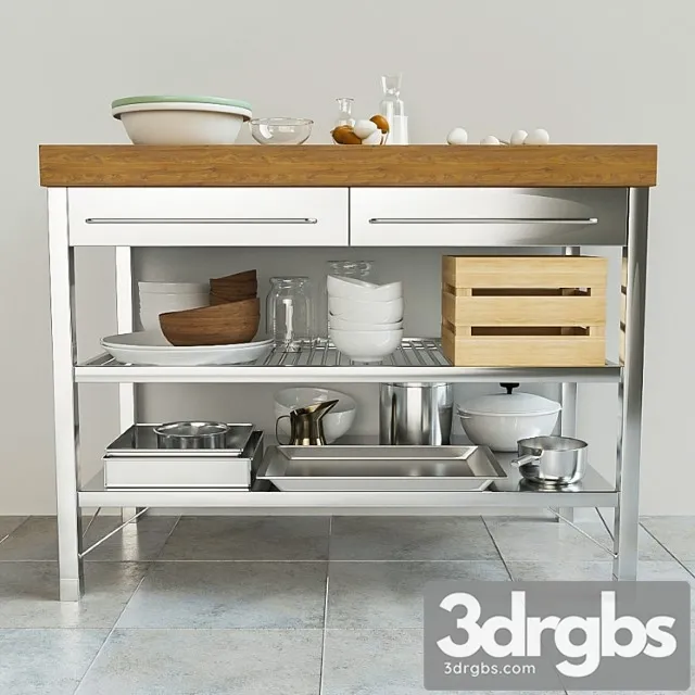 Rimforsa Worktop Ikea Kitchen 3D Model Download Rimforsa Worktop Ikea Kitchen 3D Model Download