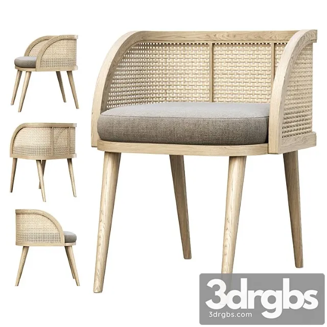 Rimma Rattan Dining Chair Dr77 Obedennyi Stul Iz Rotanga 3D Model Download Rimma Rattan Dining Chair Dr77 Obedennyi Stul Iz Rotanga 3D Model Download