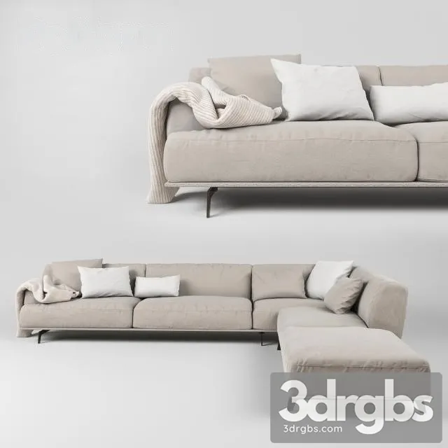 Rimo Led Bosma Sofa 3D Model Download