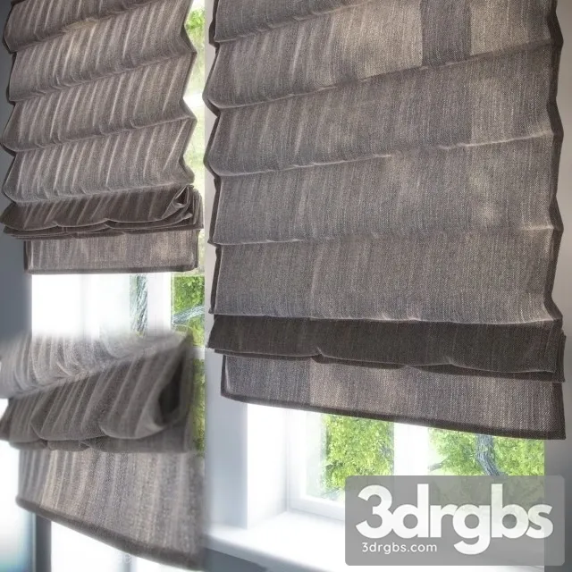 Rimskaya Shtora Curtain 3D Model Download