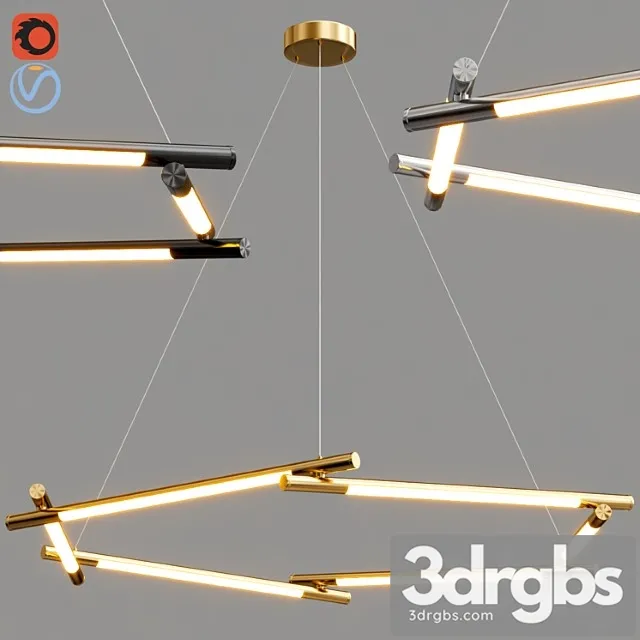 Ring formation chandelier Ring formation chandelier