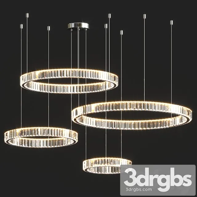 Ring led duplex chandelier Ring led duplex chandelier