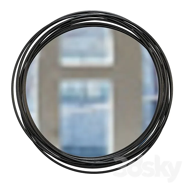 Ring Mirror 3D Model