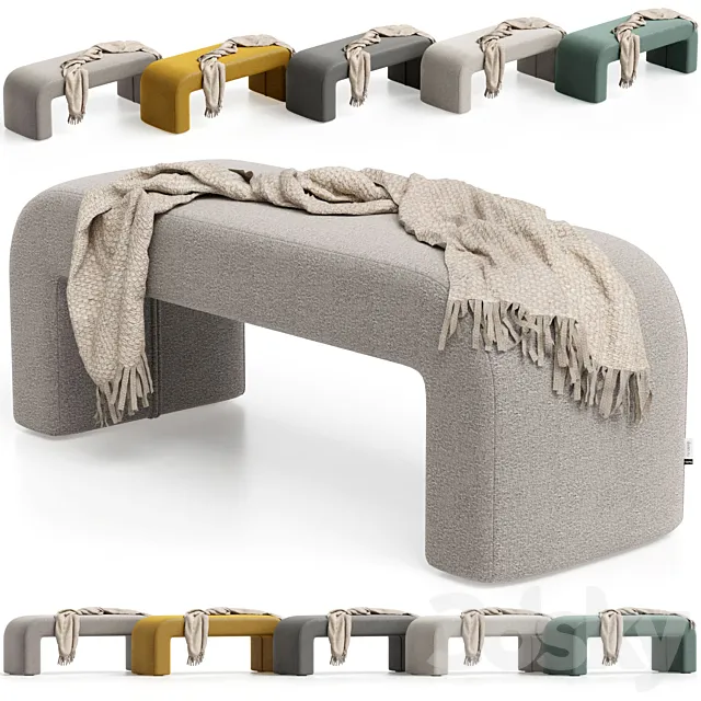 Rint banquette 3D Model Rint banquette 3D Model